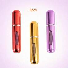 3/6Pcs Portable Mini Refillable Perfume Atomizer Bottle, Perfume Bottle Travel Size Refillable Perfume Refill Bottle - Perfume Atomizer Refillables,Portable Cosmetic Bottle , 5ml Perfume Bottle With Bottom Filling