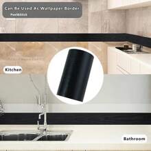 1 卷 10cmx5m 加厚木纹踢脚线墙贴 自粘式客厅卧室墙壁转角装饰 - 彩色 - 查看 8