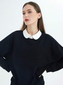 1pc Women's Casual Basic Minimalist Detachable Collar For Dress For Christmas Decor - Multicolor - View 6