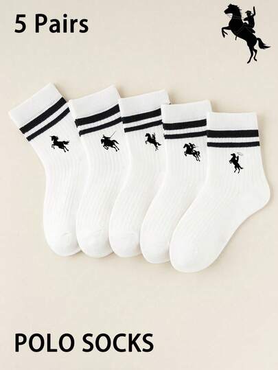 1双四季儿童袜子，可爱卡通蝙蝠，万圣节节日装，男童女童四季款，简约休闲，双杠，中长袜，学生袜，派对装