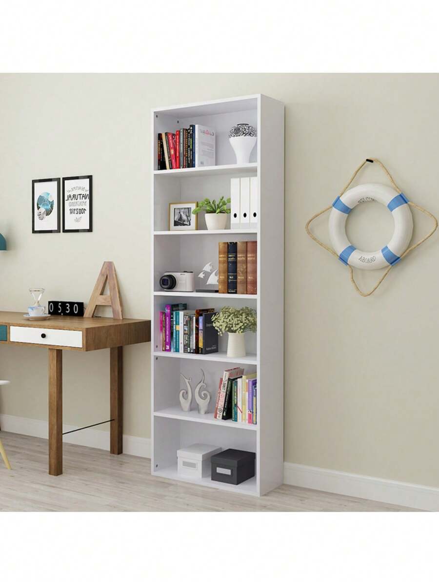 Librero De Suelo Para Almacenamiento Uso Doméstico 6 Niveles