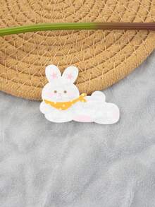 1PC Adorable Multi-Colored Small Animal And Kitten Pattern Acrylic Hairpins, Hair Clips, And Hair Accessories, Suitable For Daily Use., Claw Clips, Hair Claws, Hair Slide, Hair Barrettes - Multicolor - View 23