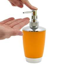 Cone Shape Soap Pump Dispenser Set Toothbrush Holder Soap Box Mouthwash Cup Bathroom Supplies For Laundry Rooms Hotel 1 Set