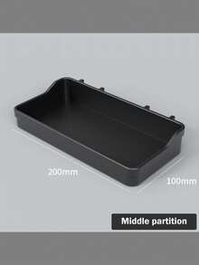 Complete Perforated Board Wall Panels, Plastic Accessories For Pegboard Display And Storage Racks, DIY Entry Wall, Hooks, Baskets, Divider Hooks, Storage Display Wall, Multi-Functional Display Rack, ABS Plastic Entry Display Rack, Gray Honeycomb Grid, With Hidden Screw Holes, Suitable For Key Display/Vertical Expansion/Computer Room Display/Home Office/Kitchen/Studio/Store And Various Occasions - Multicolor - View 27