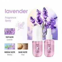 50 ml / 1,7 uncii parfum de vanilie și nucă de cocos, parfum de lavandă și trandafir, aromaterapie fără flacără, aer răcoritor. Spray-ul de aromaterapie este un cadou ideal pentru familie și prieteni.