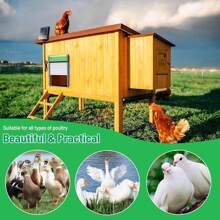 Automatic Chicken  Door, Solar Powered Door Opener With Timer & Light Sensor, 4 Modes IP65 External 2000mAh Power Supply Connection With Remote Control & Anti-Pinch Function For Family, Farms