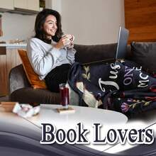 Book Lovers Gifts, Gifts For Book Lovers Readers, Books Club Bookish Bookworm Librarian Teacher Gift, Birthday Thanksgiving Christmas Books Gift For Women Men, Reading Blanket 50" X 60", Compact Flannel Throw – Soft, Durable For Travel & Movie Nights - 彩色 - 查看 2
