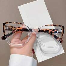 1PC Valentine's Day Party Transparent Lens Personalized Fashion Glasses, Literary Retro Fashion