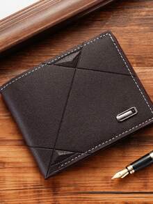 2 件/套时尚商务休闲男士高品质石英表套装 + 钱包或手链，是日常、节日、感恩节、返校、圣诞节、万圣节、生日的完美礼物 - 彩色 - 查看 8