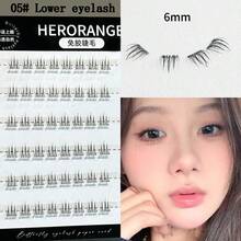 Lông mi giả HERORANGE Butterfly Dream Series liền mạch, keo dán vô hình siêu dính, mi dưới rõ nét, mi trên tự nhiên và trong suốt, mềm mại và nhẹ, không cần keo dán, uốn cong chữ C, phân đoạn, dày và bồng bềnh, nối mi thật, thoải mái khi đeo hàng ngày, khuyên dùng cho người mới bắt đầu, chiều dài 11-16mm Cụm mi, cụm mi, lông mi riêng lẻ, lông mi, lông mi giả - màu đen - Xem 7