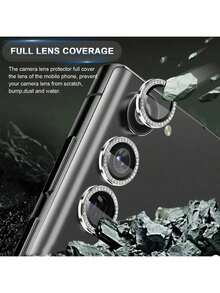 Camera Lens Protection Diamond Film Kit Compatible For Sam Sung Galaxy A14 A15 A34 A54 A15 A16 A35/A55 S23 S24 FE S25+ULTRA Redmi Xiao Mi Note 12 13 14 Poco X5 X6 C65 Moto G14 24 15 35 85 84 75 - 銀色 - 查看 3
