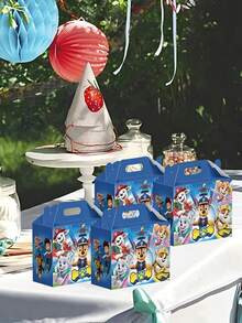 Paw Patrol Hộp quà tặng tiệc và tụ họp theo chủ đề Puppy Patrol dùng một lần gồm 12 hộp bỏng ngô, 24 hộp khoai tây chiên, 12 hộp táo, 12 hộp kẹo, hộp quà trang trí tiệc sinh nhật cho chó con, hộp đựng đồ ăn tiệc sinh nhật, hộp quà lưu niệm tiệc lễ hội và tụ họp, thích hợp cho các buổi họp mặt gia đình, tiệc sinh nhật, tiệc lễ hội, giáng sinh, halloween, lễ tạ ơn, ngày thiếu nhi, mùa tựu trường, mùa tựu trường và các buổi tụ họp và hoạt động khác - Nhiều màu - Xem 5