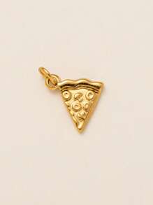 1pcINS Fashionable And Exquisite Cute And Simple Lucky Clover Pizza Butterfly Starfish Goldfish Boots Whale Tail DIY Pendant, Plated With 18K Gold, Not Easy To Oxidize, Suitable For Wives And Mothers To Freely Match. - Multicolor - View 13
