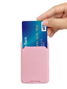 حامل بطاقة هاتف محمول - حامل بطاقة محدد للهاتف متوافق مع هواتف آيفون والأندرويد، محفظة صغيرة على شكل محفظة لحمل البطاقات للنساء، محفظة نقود، محفظة ماجسيف، محفظة بطاقات