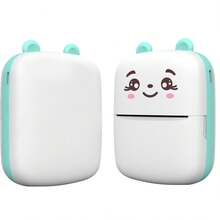 1Pc Mini Printer, For IOS&Android Wireless Pocket Printer Smart Portable For Inkless Printer & Clear Printing For Study Notes!Label,Notes,Memo,Photos