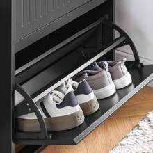 SoBuy Shoe Cabinet FSR165-W - 黑色 - 查看 8