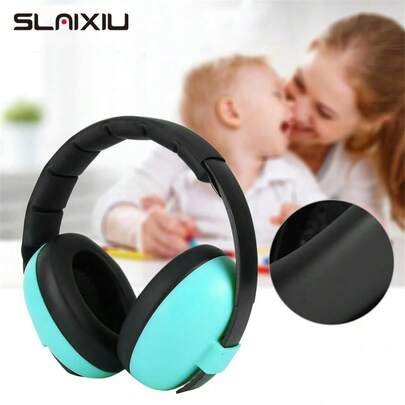 1pc Baby Noise-Proof Earmuffs, Headband Style Sleeping Ear Protector For Infants, Outdoor, Airplane Travel