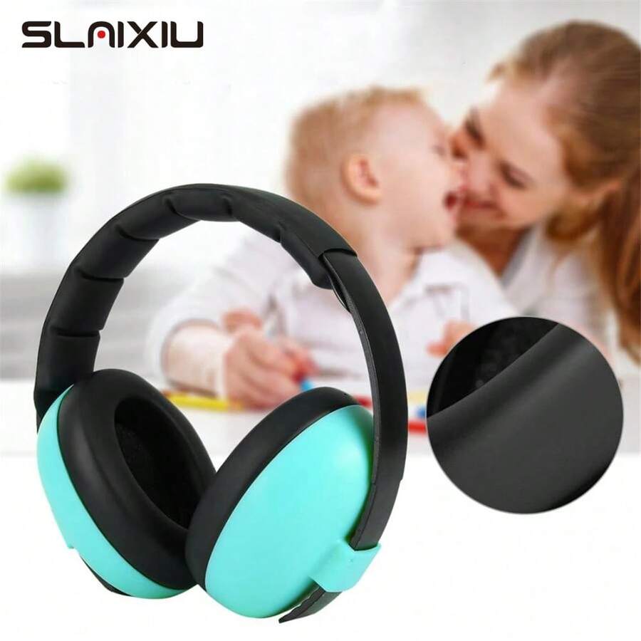 1pc Baby Noise-Proof Earmuffs, Headband Style Sleeping Ear Protector For Infants, Outdoor, Airplane Travel