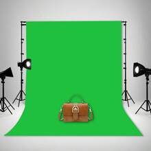Green Background Cloth 59.06 * 78.74 Inches/78.74 * 118.11 Inches/118.11 * 118.11 Inches/118.11 * 157.48 Inches Portable, Suitable For Live Streaming And Studio Photography, Video Studios, And Portrait Photography With Solid Background Cloth, Available In Multiple Sizes, Live Streaming Background | Professional Photography | Durable And Washable| - Green - View 12