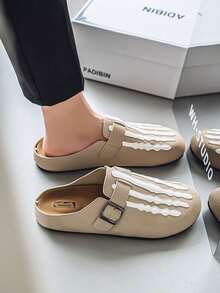 Sandalias casuales, cómodas y de moda para hombre, para playa, exteriores, verano - Albaricoque - Ver 8