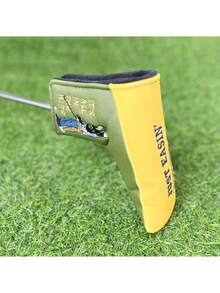 1pc Golf Club Putter Cover Golf Club Head Covers Covers Golf Accessories Golf Supplies Limited Edition - Yellow - View 6