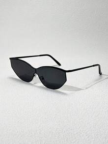 1 件蝴蝶小众高端优雅休闲男女通用眼镜，艺术展览、婚礼的理想礼物选择 - 黑色 - 查看 6