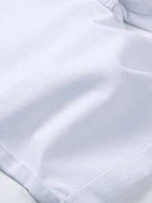 Men's Solid Color Casual Straight Leg Jeans - White - View 7