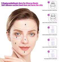 Elektrisches kleines Blasen-Mitesser-Entferner USB Wasserzyklus Porenreinigungs-Gerät Vakuum-Sauggesichtsreiniger-Werkzeug 500mAh