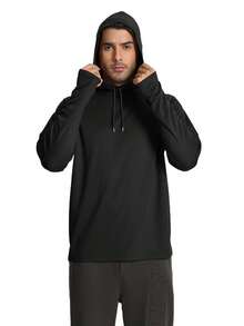 HOPLYNN 4 Packs Men's Hoodie Long Sleeve  Hiking Running Workout Drawstring T-Shirts Autumn And Winter Sports Sweatshirt - 彩色 - 查看 5