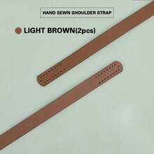 2pcs PU Leather Straps, DIY Woven Crossbody Bag Handles, Suitable For Bags And Cosmetic Bags, Bag Accessories, Can Be Used For Weaving And Customizing Bag Accessories - Multicolor - View 15