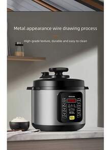 Melaide Multi Functional Electric Pressure Cooker Rice Cooker Intelligent Cooking Reservation Non Stick Kitchen Pot 220V Eight Functions Heloween Gifts Christmas Gifts