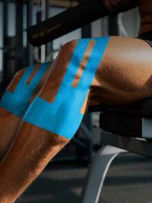 A Knee Muscle Bandage, Meniscus Protection Muscle Tape, Sports Knee Brace, Marathon Running Knee Patch.