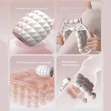 24-Roller Leg Massager, Yoga Roller, Leg Clamp, Calf & Thigh Muscle Relaxer Roller, Relieve Waist & Back Stiffness, Slim Calves, Improve Posture, Adult Massage, Fascia Roller, Weight Loss Product - Multicolor - View 7