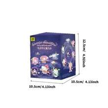 Miniso Sanrio Characters 星夜派对魔术师系列盲盒，创意魔法图案，精致魔法服饰细节，适合作为生日礼物和节日礼物（1个随机发货） - 彩色 - 查看 9