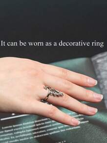 可调节针织环钩针针织配件、DIY 手工编织环、优质孔雀环、导纱指套针织套、快速钩针 - 彩色 - 查看 5