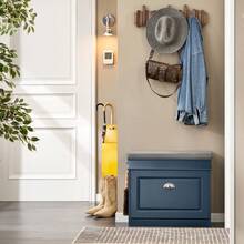 SoBuy Shoe Cabinet FSR82-K-W - 藍色 - 查看 5
