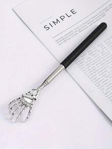 1 Piece Of Telescopic Back Itch Remover - Portable Telescopic Telescope Back Itch Remover - Metal Telescopic Back Itch Remover Eliminates Back Itching
