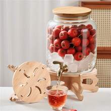 竹木花架 室内/阳台盆栽支架 可移动桌面鱼缸/花盆展示底座 - 彩色 - 查看 2