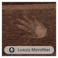 Bathroom Rugs Sets 3 Piece, Bath Mats Non Slip Washable Soft Absorbent Shower Rugs Brown Runner For Tub Floor With Toilet Mat, Yellow - As Picture 416 - View 5