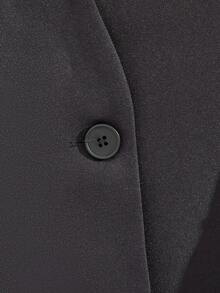 Damen Blazer Jacke, Neuer Herbst Revers Weste Jacke, einfarbig minimalistisch Lässig, Damen Revers einfarbig gefütterte Weste, Herbstbekleidung, Büromode, Damen Blazer, Business Anzug, einfarbige Tasche Vorderseite Knopf Büro, Damen Herbst locker geschnittene Blazer Jacke, Revers, Pendler Lässig schlank einfarbig Alles-passend Damen Blazer Jacke, Neue stilvolle elegante Bluse