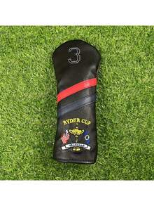 1 chiếc bọc đầu gậy golf cho gậy Driver, Fairway Wood, Hybrid, Iron. Phụ kiện golf. Đồ dùng golf. - màu đen - Xem 8