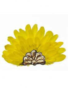 D EXCEED 1/2/3件装女士仿羽毛发带 – 完美适用于角色扮演、舞台表演、化装舞会和主题晚会、嘉年华服装配饰套装 - 彩色 - 查看 18