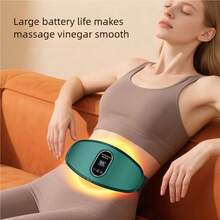 OBOVAY USB aufladbarer Ganzkörper-Massagegürtel mit Heizung, Schlankheits- und Formungseffekt - tragbare Entspannung & Fitness-Verstärker, geeignet für Männer & Frauen, 800mAh, ideales Geschenk für 5 Hauptfeiertage (Weihnachten, Halloween, Ostern, Valentinstag, Erntedankfest)