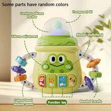 Interactive Singing & Light-Up Baby Bottle Toy - Chewable Teether For Newborn, Musical Bottle Gift Toy For Baby(Accessories Color Random) - Multicolor - View 11