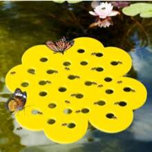 Estação de rega flutuante para abelhas, para copos de abelhas, bebedouro para insetos de jardim e estações de água para borboletas, para decoração de jardim ao ar livre, polinizadores sedentos