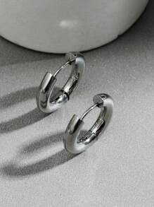 2 pary minimalistycznych modnych kolczyków dla par z liści klonu ze stali nierdzewnej, odpowiednie do codziennego noszenia, idealny prezent na walentynki, urodziny, rocznicę dla par