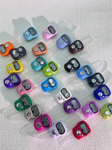 便携式迷你计数器、指环计数器、纽扣计数器、简约多功能设计 - 彩色 - 查看 10