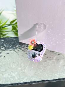 12个装全新手指计数器，4层激光钻石花朵计数器，全覆盖花朵计数器，计数和装饰二合一功能 - 彩色 - 查看 12