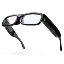 1080P Video Glasses With 64GB Storage Card, Portable Camera, Sports Camera, Outdoor Cycling Camera, Glasses Recorder - 黑色+64GB - 查看 5