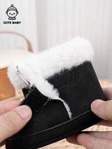 Infant Thick Warm Plush Snow Boots For Winter